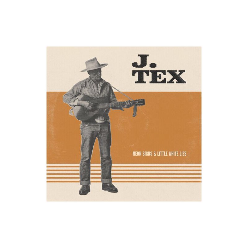 J. Tex - Neon Signs & Little White Lies (Orange Vinyl), 1 of 2