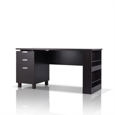 Regina 3 Drawer Vanity Table Espresso - miBasics