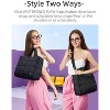 Puffer Crossbody Bags for Women, Quilted Purses, Lightweight Shoulder Bag Puffy Bag Nylon Handbags for Travel - 3 of 4