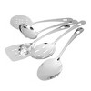 Lexi Home 5-Piece Stainless Steel Hammered Mini Kitchen Utensil Set - 2 of 4