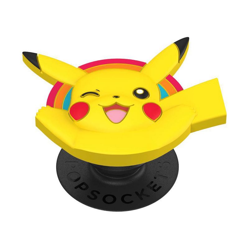 PopSockets Pokemon Cell Phone Grip &#38; Stand - Pikachu, 1 of 7