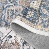 Garvee 10x13FT Washable Area Rug, Ultra-Thin Vintage Rug Printed Carpet, Non Slip Stain Resistant Foldable Mat for Living Room,Bedroom, Dinning Room - 3 of 4