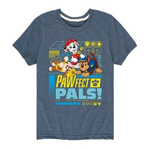 Boys' - Paw Patrol - Pawfect Pals Short Sleeve Graphic T-Shirt - 1 of 4