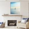 Stupell Industries Blue Sunlit Sailboat Canvas Wall Art - 2 of 4