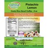 Larissa Veronica Pistachio Lemon Costa Rica Decaf Coffee (Gourmet, Naturally Flavored, Whole Coffee Beans) (8 oz, ZIN: 566598) - 2 of 4