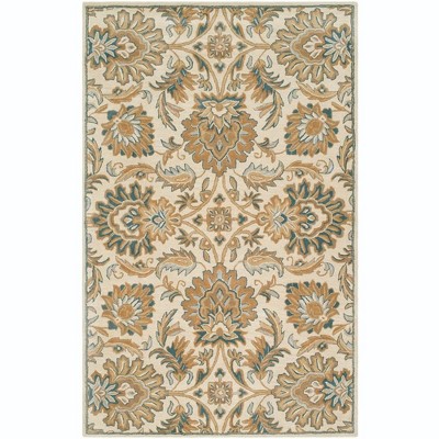 Mark & Day Lyon 8'x11' Rectangle Tufted Indoor Area Rugs Brown: Wool, Stain-Resistant, Handmade, Traditional Decor