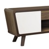 74" MDF 2-Door TV Console with 2 Drawers, Ample Storage and Euro Glides for TVs up to 79" for Living Room and Bedroom - 3 of 4