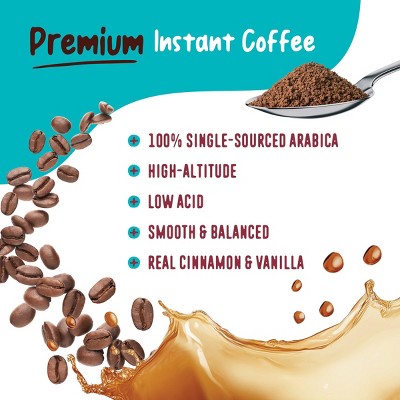 FlavCity Cinnamon Medium Roast Instant Coffee - 6.38oz