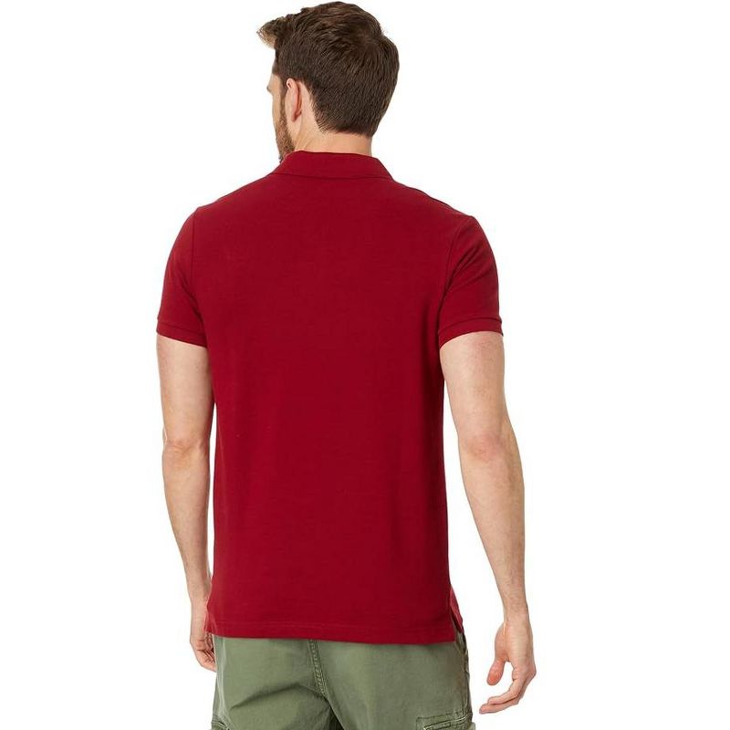 U.S. Polo Assn. Men's Slim Fit Short Sleeve Color Block Pique Polo Shirt, 2 of 4