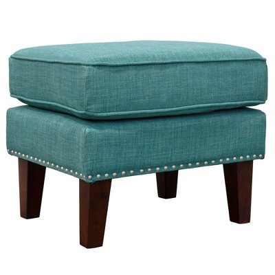 Kegan Ottoman Teal - Picket House Furnishings