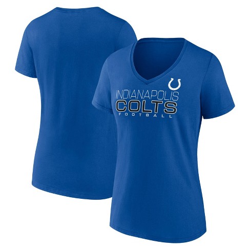 NFL Indianapolis Colts Women s Short Sleeve Core V Neck T Shirt S