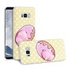 Reiko Samsung Galaxy S8 Edge/ S8 Plus TPU Design Case with  3D Soft Silicone Poke Squishy Piggy in Yellow - 2 of 4