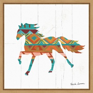 Amanti Art Southwestern Vibes IV by Farida Zaman Framed Canvas Wall Art - 1 of 4