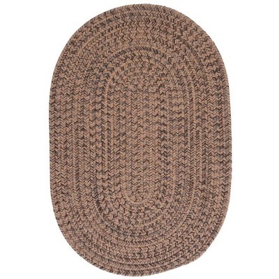 Colonial Mills Hayward Oval Area Rug, 2 by 4-Feet, Mocha