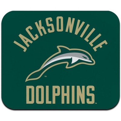 Jacksonville University Dolphins Logo Low Profile Thin Mouse Pad