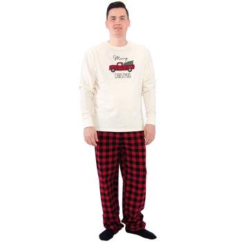 Touched by Nature Mens Unisex Holiday Pajamas, Christmas Tree