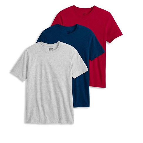 Jockey Generation Men's Stay New Cotton 3pk Crew Neck Short Sleeve T