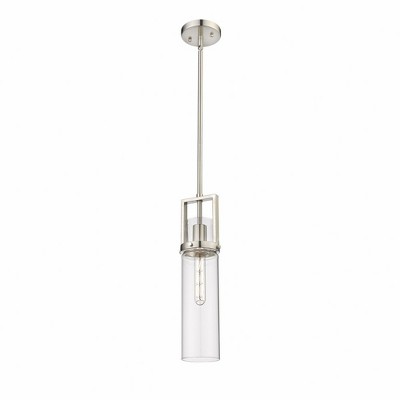 Utopia - 1 Light Pendant In Contemporary Style-17.63 Inches Tall and 4.25 Inches Wide