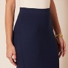 Women's Ponte Pull-On Pencil Skirt - Fitted Above The Knee - 3 of 4