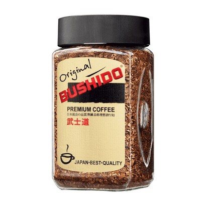 Bushido Original Instant Coffee Jar 3.5oz / 100g