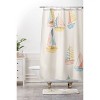 Deny Designs Sabina Fenn Illustration Striped Sailboats Memory Foam Bath Mat - 4 of 4