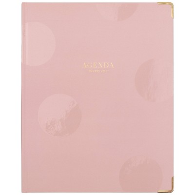 2022 Planner Large Casebound W/M Pink with UV Dot - Sugar Paper Essentials