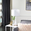 Modern Ceramic Table Lamp Gold - CosmoLiving by Cosmopolitan - image 2 of 4