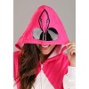 HalloweenCostumes.com Power Rangers Pink Ranger Hooded Adult Union Suit - 3 of 4