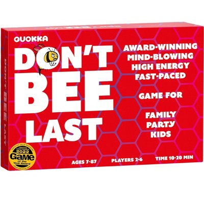 QUOKKA Don't BEE Last Card Game for Kids and Family