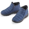 Collections Etc Warm Plush Lining Easy On/Off Skid-Resistant Boots - 4 of 4