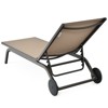 Tangkula Outdoor Aluminum Chaise Lounge Recliner Chair with Adjustable Backrest - 4 of 4