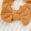 MyKids-USA European and American Soft Elastic Nylon Children's Butterfly Bow New Color Embroidered Baby Autumn Winter Headband - 3 of 4