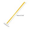 Allegra K Men's Knit Self-Tied Solid Color Skinny Square Tipping Ties - 3 of 4