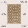 Trebol Moroccan Trellis Textured Weave Indoor/Outdoor Area Rug - JONATHAN Y - image 2 of 4