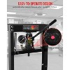 12-Ton Red H-Frame Hydraulic Shop Press  – Adjustable (2"-29.5") for Bearing/U-Joint Removal (Garage/Metalworking, 1-Piece) - 4 of 4