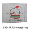 Unique Bargains Christmas Place Mats Linen Red White 13 " x 17.7 " 2Pcs - 3 of 4