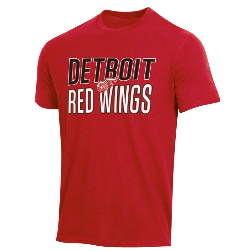 NHL Detroit Red Wings Men&#39;s Short Sleeve T-Shirt, 1 of 4