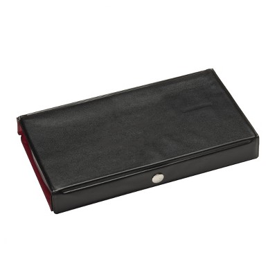 Ivory Double 6 Dominoes Set with Black Vinyl Case