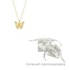 Adornia Tarnish Resistant 14k Gold Plated Pave Butterfly Necklace - 3 of 3