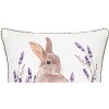 C&F Home Lilac Rabbit Pillow - image 2 of 4