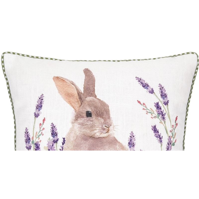 C&F Home Lilac Rabbit Pillow, 2 of 6