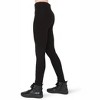 Women's Zip Front Legging - BLACK TAPE - 3 of 4