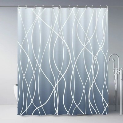 LunaLulinlk Stripe Shower Curtain