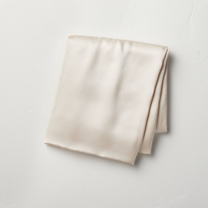 Standard Solid Silk Pillowcase - Casaluna™, 1 of 7