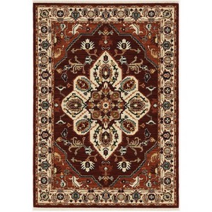 Oriental Weavers Lilihan 5502C Red/ Ivory Indoor Area Rug - 2' x 3' - 1 of 4