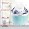 Brentwood 1-Qt. Ice Cream and Sorbet Maker in Blue - 3 of 4