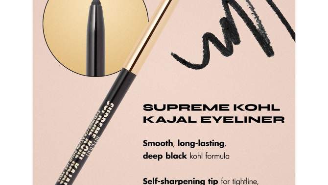 Milani Supreme Kohl Kajal Eyeliner Pencil - Blackest Black - 0.01oz, 2 of 7, play video