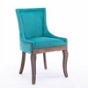 PAGED Set of 2 Dining Chairs with Thickened Fabric and Solid Wood Legs,Armless Chairs for Kitchen,Living Room - 4 of 4