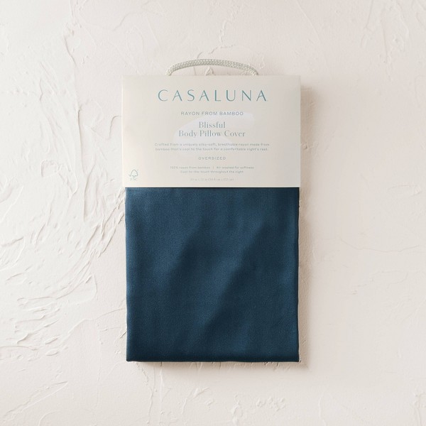Funda de Almohada de Cuerpo de Rayón de Bambú 400 Hilos - Casaluna™ 4