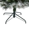 Nearly Natural 8-ft Flocked Oregon Pine Artificial Christmas Tree with 500 Clear Lights and 1172 Bendable Branches - 4 of 4
